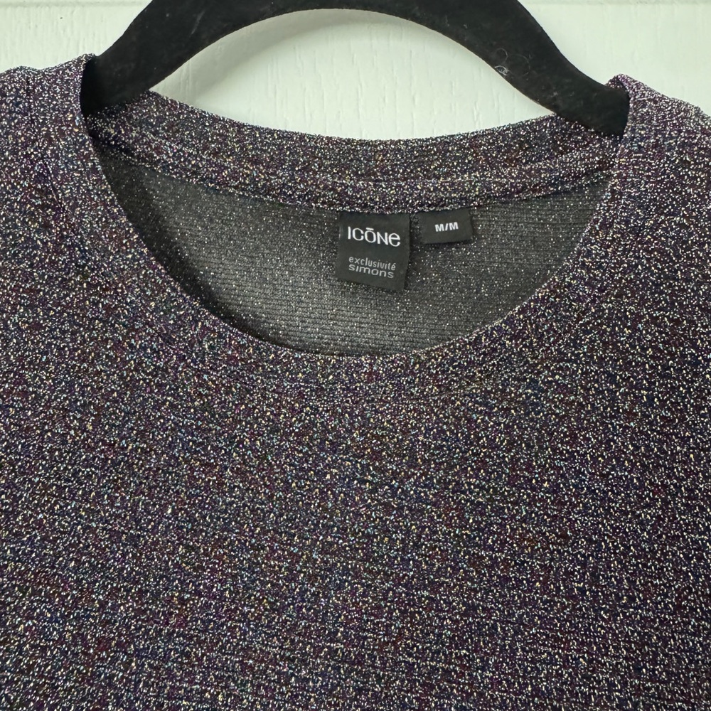 SIMONS Sparkle Croptop - Picture 2 of 4